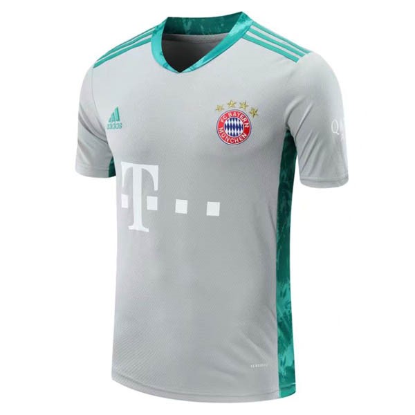 Thailande Maillot Football Bayern Munich Gardien 2020-21 Gris